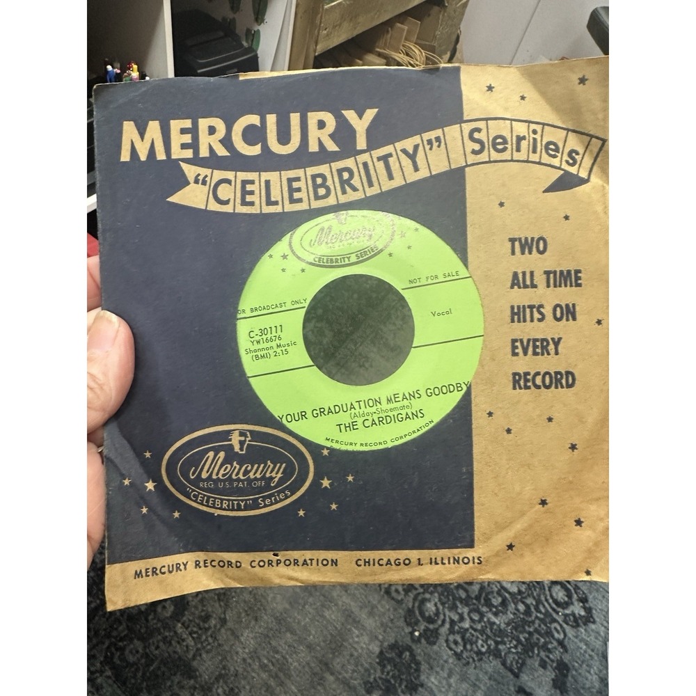 19?? THE CARDIGANS "YOUR GRADUATION MEANS GOODBYE" 45rpm 7"